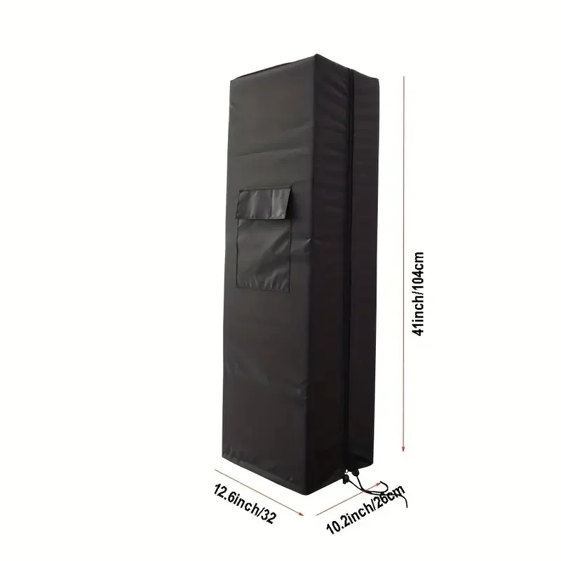 غطاء غبار سخان، غطاء غبار من قماش أكسفورد عالي التحمل، مقاوم للماء والأشعة فوق البنفسجية، مع سحاب جيب ورباط، غطاء فقط