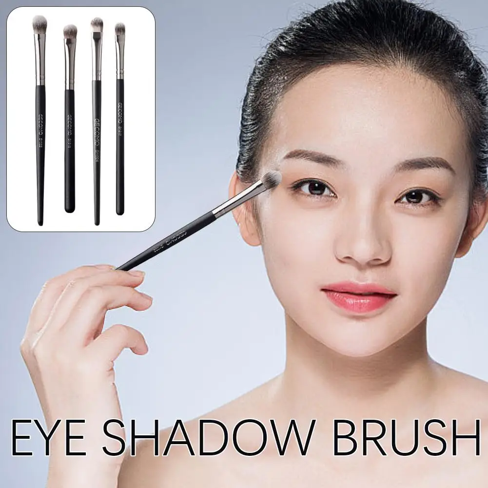 Pinceaux de maquillage pour les yeux naturels, pinceau pour fard à barrage, outils cosmétiques pour femmes, pinceau pour mélanger les yeux, eye-liner tatif, contour des yeux, S1f1