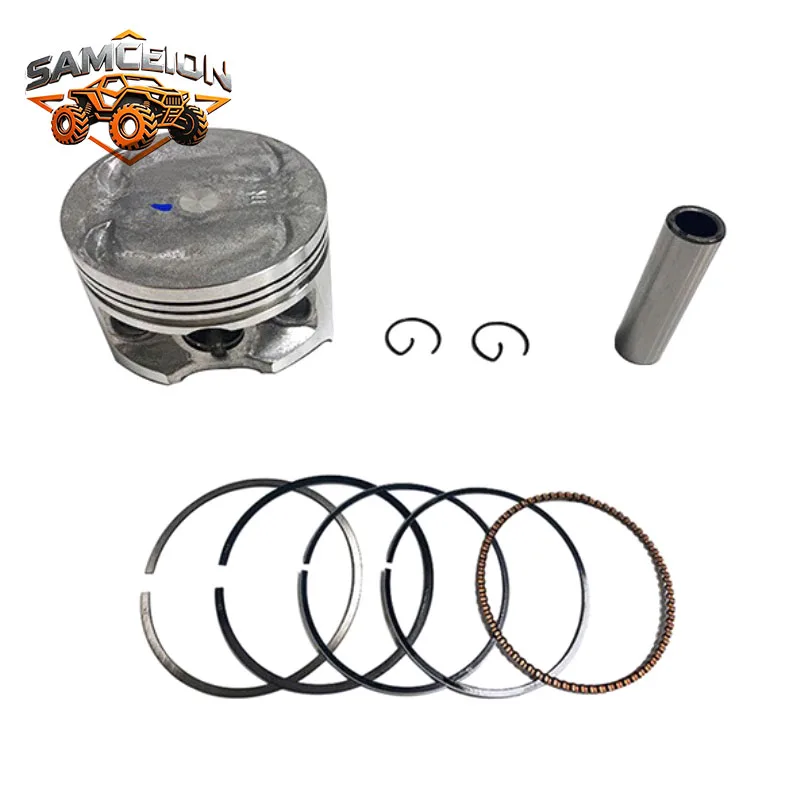 74mm Cylinder Piston Ring and Piston Kit for Honda TRX300 EX Sportrax 300 2X4 1993-2008 Standard Bore,P/N:13101-HM3-670