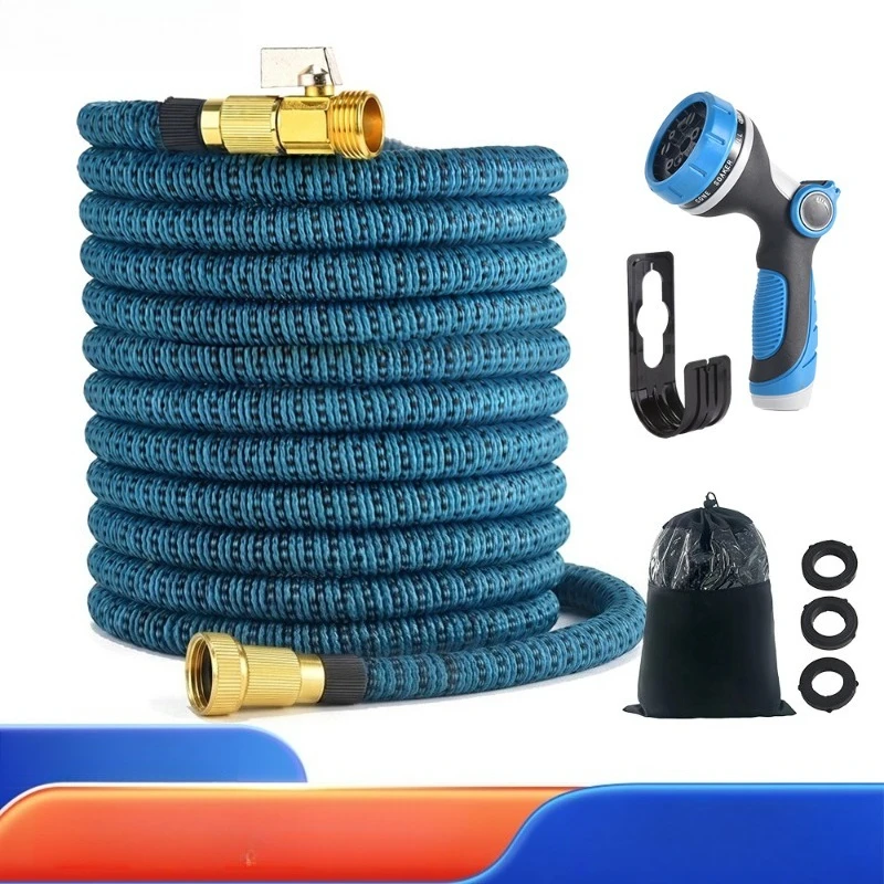 Telescopic Water Hose Kit High Pressure Cleaner For Car Wash Floor Garden Irrigation Outdoor Tools