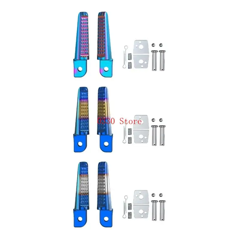 

1 парные кронштейны для отдыха в ногах алюминиевая подножка для подножия мотоцикле