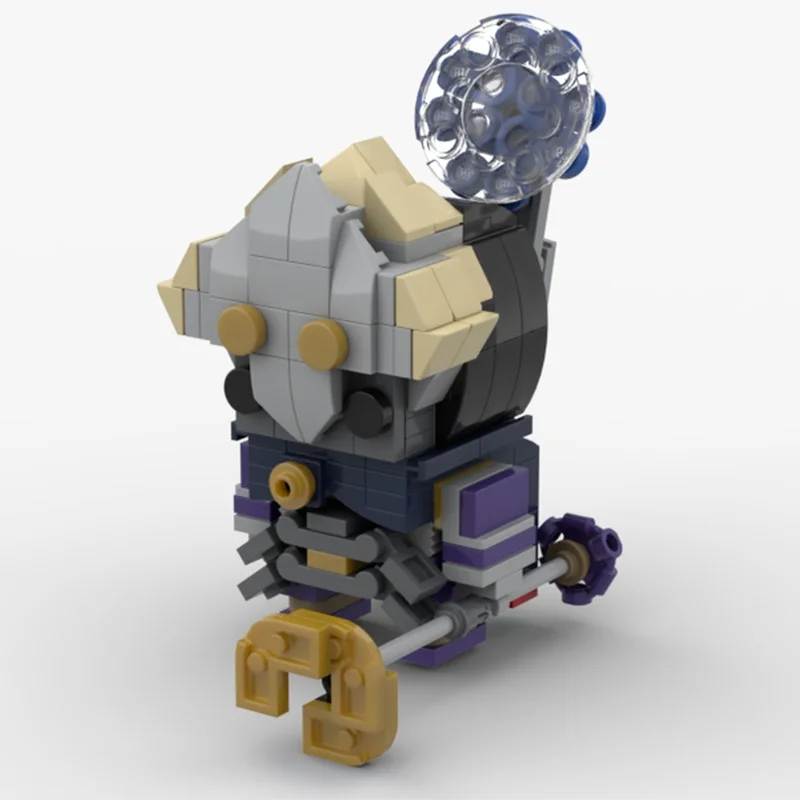 214 個 MOC ヴィクトル・アルケイン BrickHeadz モデルビルディングブロック組み立てクリエイティブクリスマスギフトアイデアおもちゃ教育子供