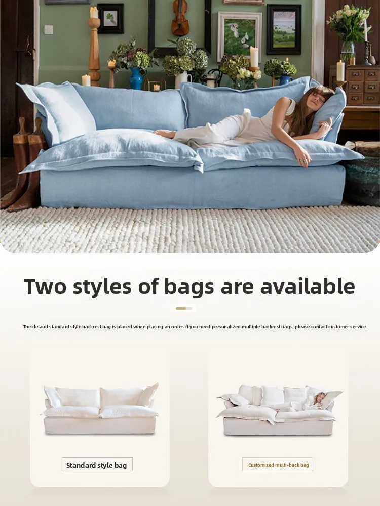 

Латексный диван для маленькой квартиры, гостиная, двойной простой современный бежевый тканевый диван для квартиры, скандинавский супер мягкий ленивый диван