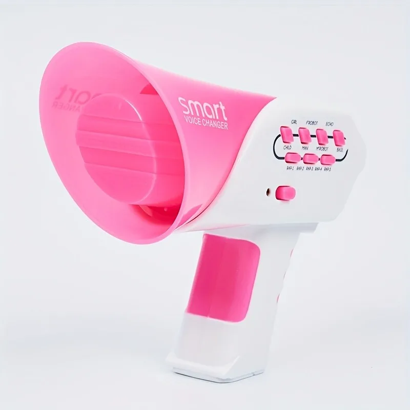 スマート音声変更スピーカー いたずらおもちゃ 子供用 音声チェンジャー ラウドスピーカー 電動メガホン ロールプレイ いたずら小道具 面白いおもちゃ