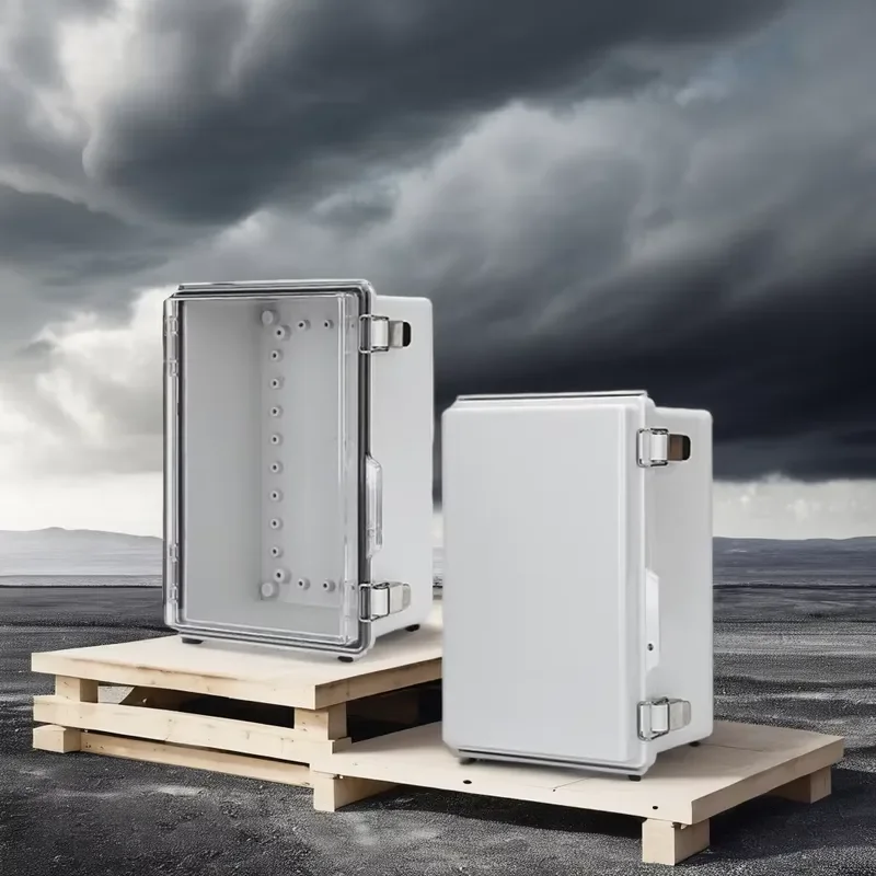 for IP67 Hinged  Switch Housing 350x250x150mm Waterproof Dustproof Electrical Junction Box