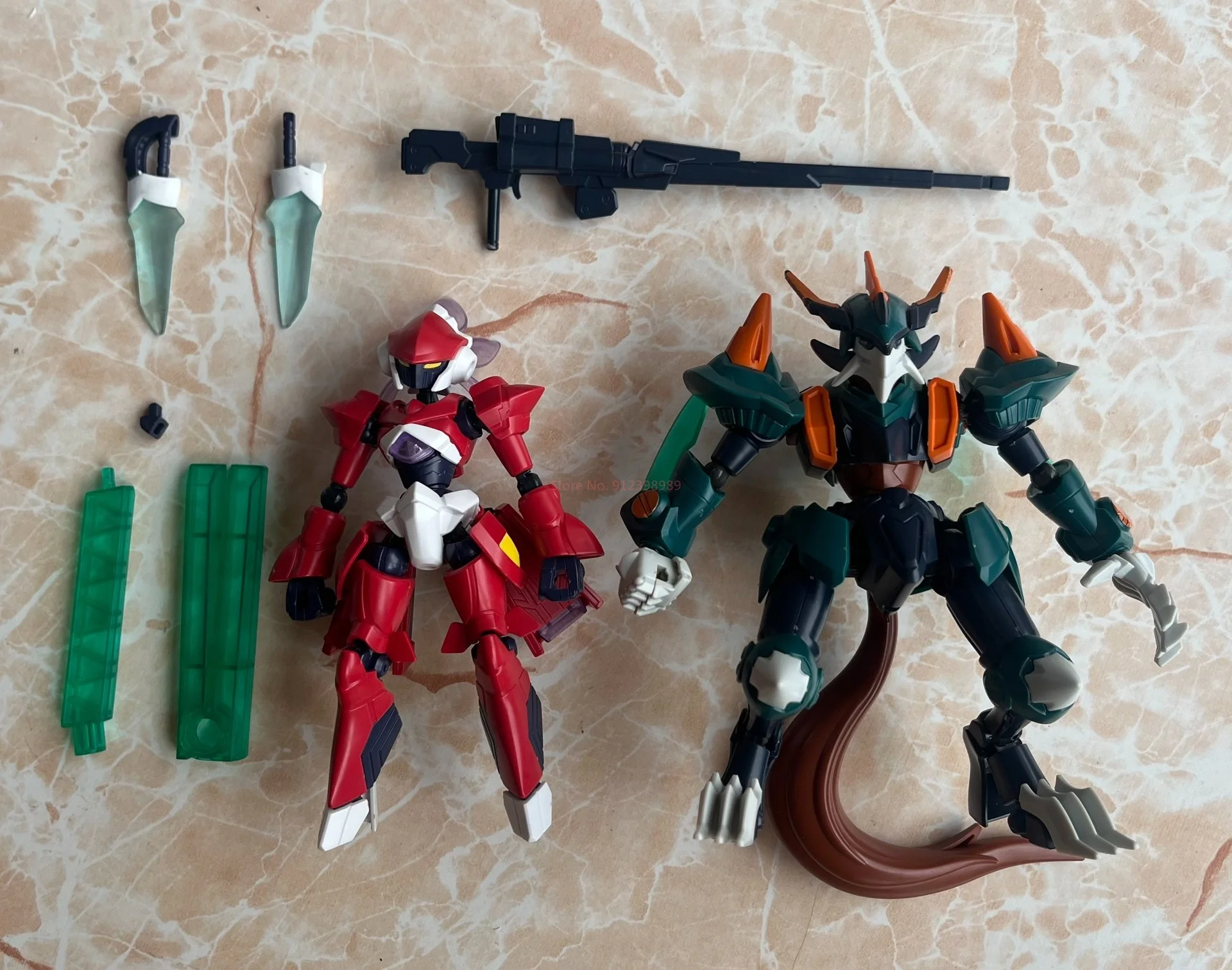 Bandai Lbx Destroyer Danball Senki Brawler Frame Plastic Model Kit Mecha Action Figure For Adult Anime Hobby Collectors view 5