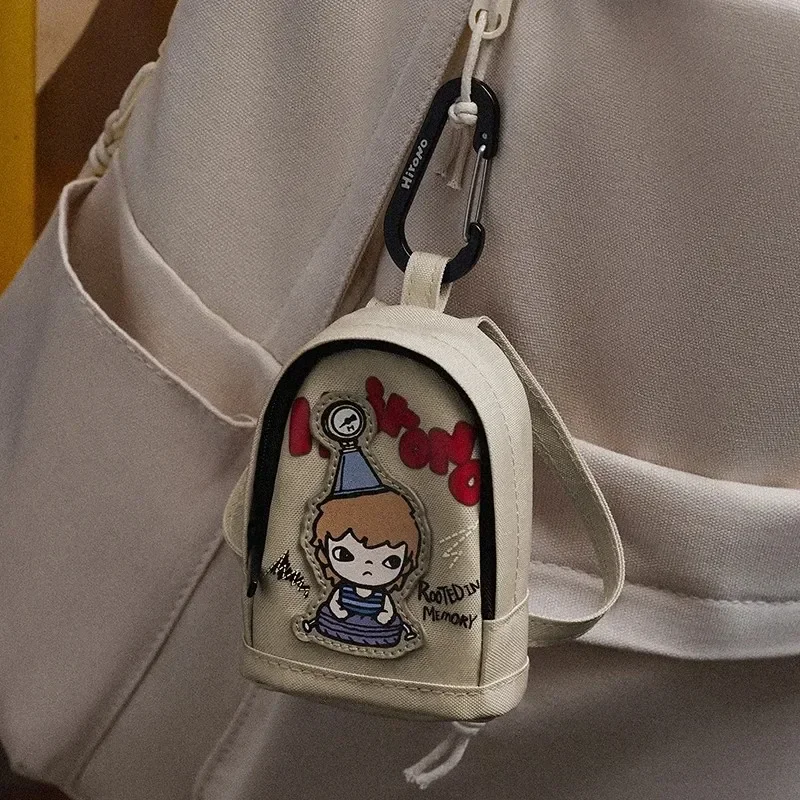 POP MART Hirono Echo Serie - Mini-Tasche Blind Box Überraschungsbox Spielzeugpuppe Niedliche Anime-Figur Desktop-Ornamente Sammlung