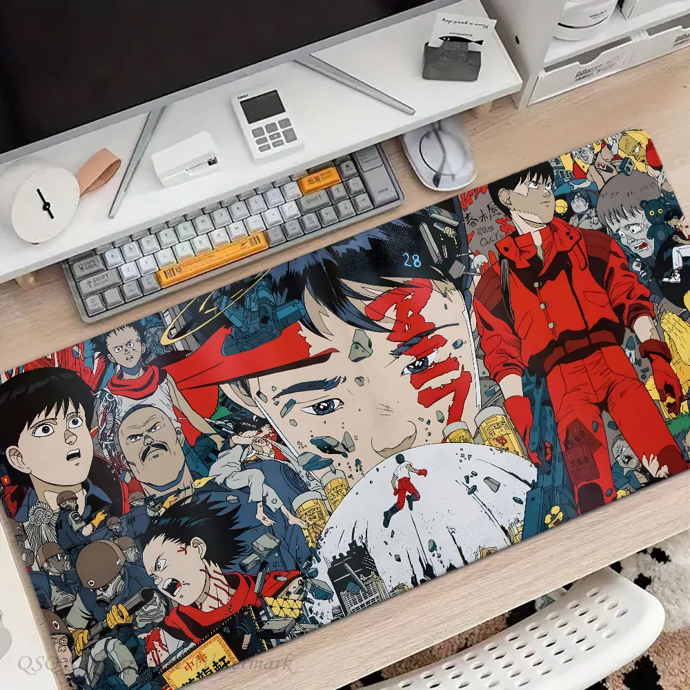 حصيرة أكيرا للرسوم المتحركة ، وسادة مكتبية مع وسادة ، ملحقات الألعاب ، وسادة رئيسية ، حصيرة بطانة لوحة المفاتيح ، XXL ، 1 ماوس