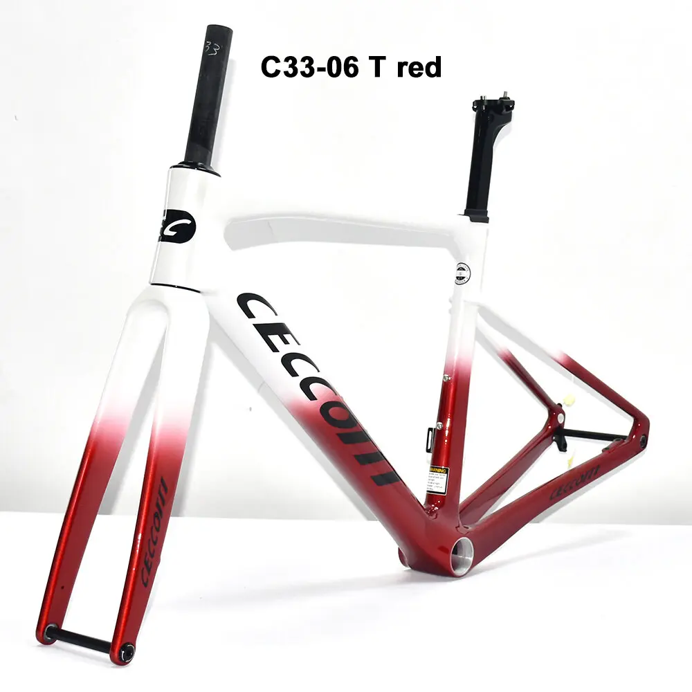 

2025 Chameleon Color Road Bike Frame Carbon Frameset Full Hidden Cable 700C*32mm Bicycle Road Frame For Race DPD Shipping