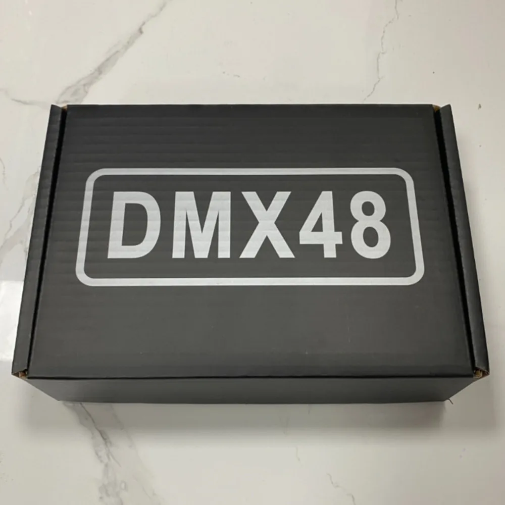 48CH DMX Controller Protable DMX512 Lighting Console For Mini Moving Head Beam Lights LED Par Laser Smoke Fire Effect Machines