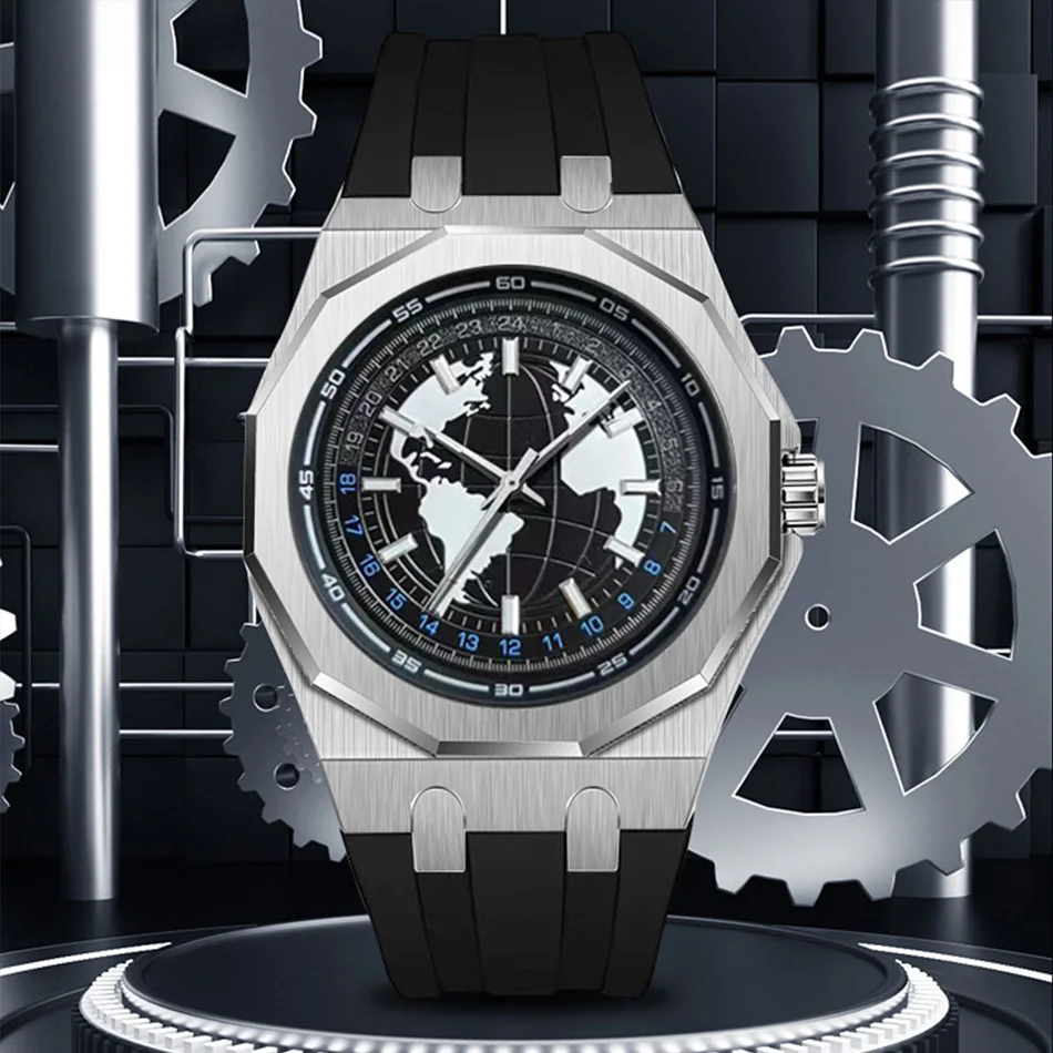 

Механические часы The Wandering Earth Series, автоматические механические часы для бизнеса, водостойкие турбийоны, роскошные подарки для мужчин