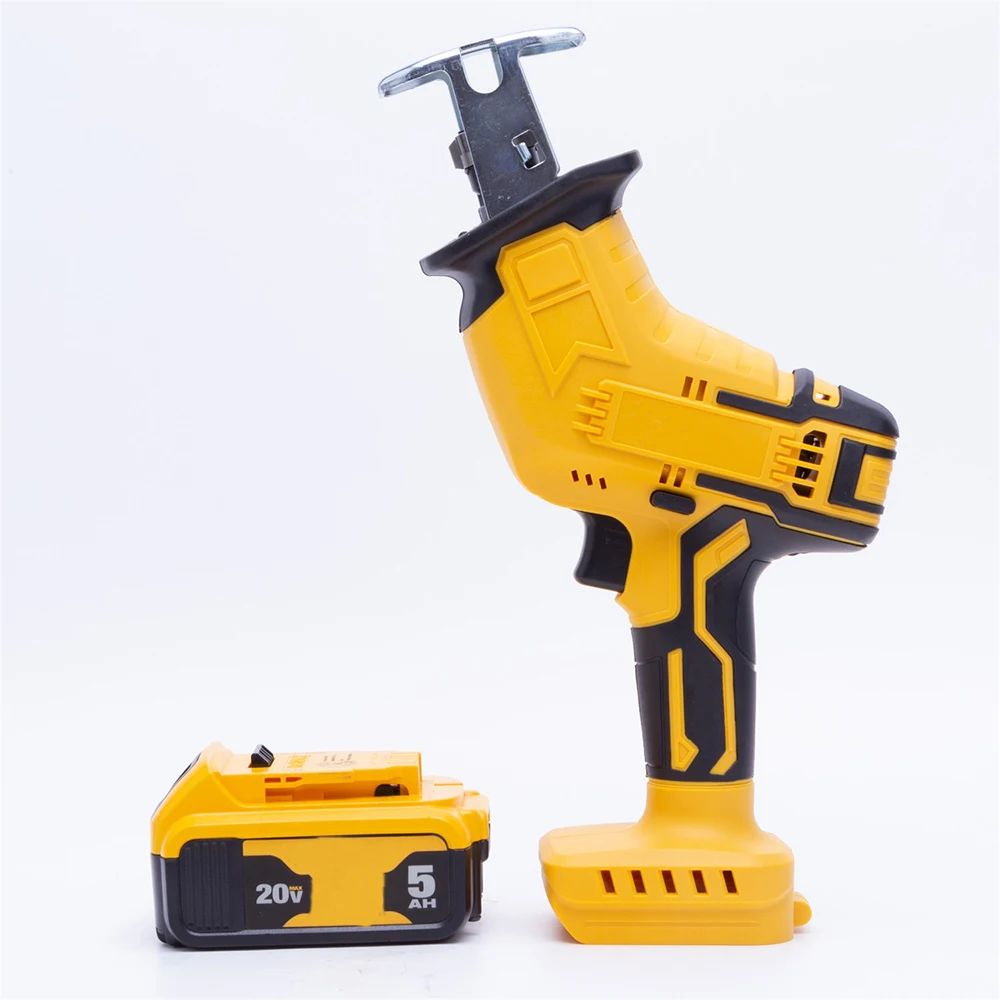 Brushless Cordless Reciprocating Saw for Dewalt 20V/Milwaukee/Makita Li-ion Battery Cutting Saber Saw Wood Metal Pipe Power Tool