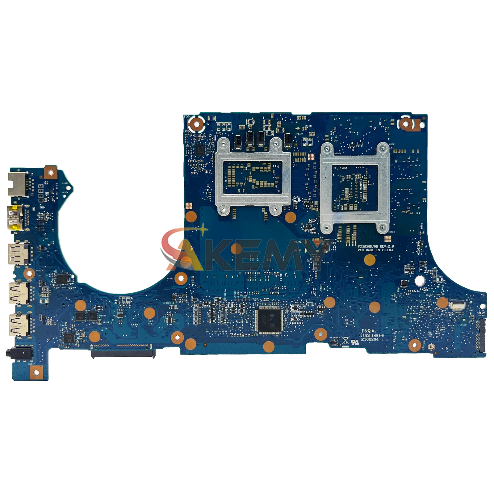 FX705GD Motherboard Laptop untuk ASUS TUF Gaming FX505 FX86FE FX86FD FX705GT FX705GE FX705GD Mainboard Notebook dengan CPU I3 I5 I7