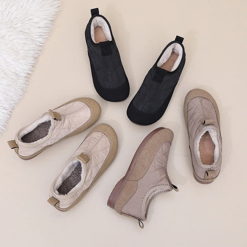 

Women's Winter New Soft Sole Fuzzy Slippers One-Piece Warm Slippers Casual Comfortable Daily Versatile Slippers