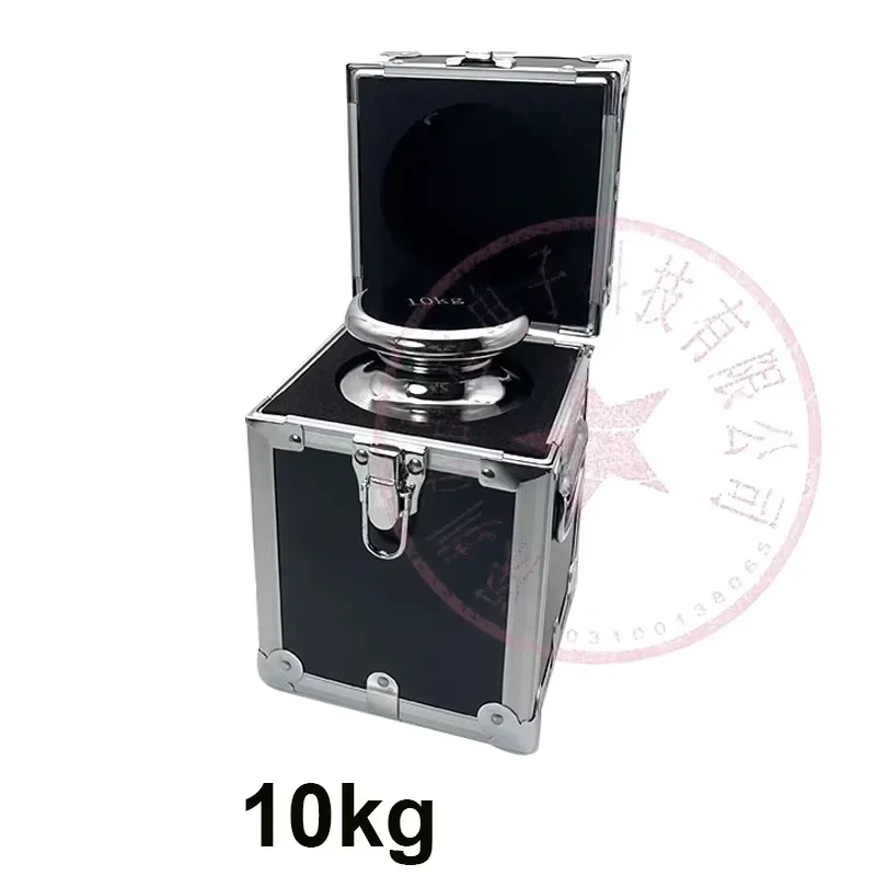 M1/F1/F2 10kg calibration weight block With carry box