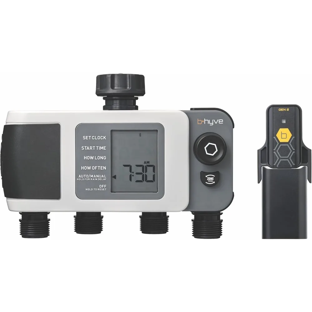 

24639 B-hyve XD 4-Port Smart Hose Watering Timer with Wi-Fi Hub