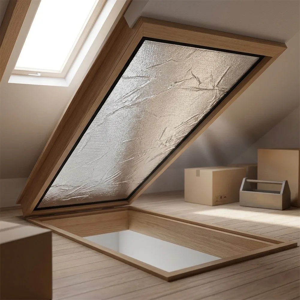 For Attic Insulation Cover with Aluminum Foil Layer to Improve Home Energy Efficiency and Reduce Heating Cooling Costs