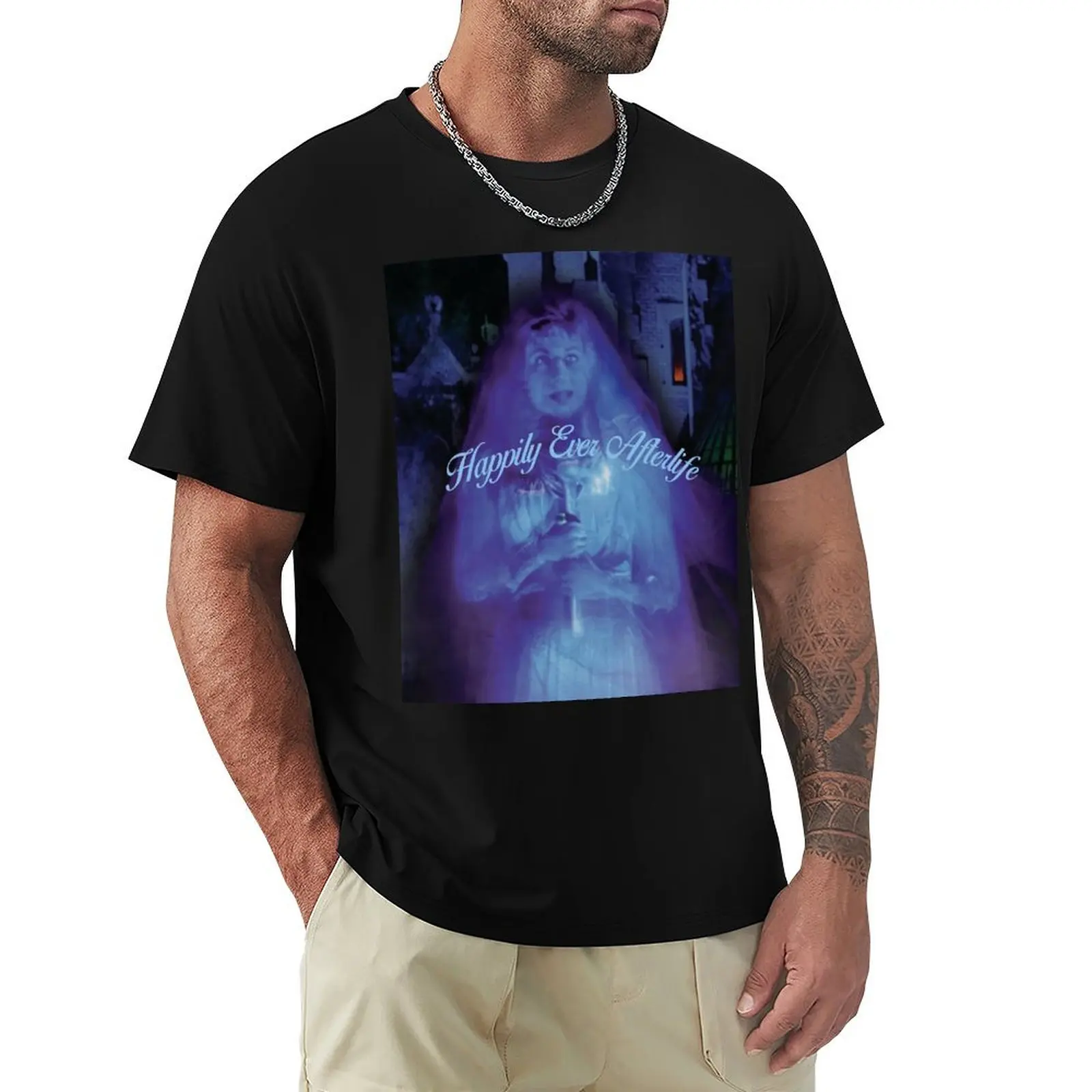 Constance Hatchaway Haunted Mansion Ghostly Bride Happily Ever Afterlife T-Shirt Casual Loose Fit Summer Tee Shirt
