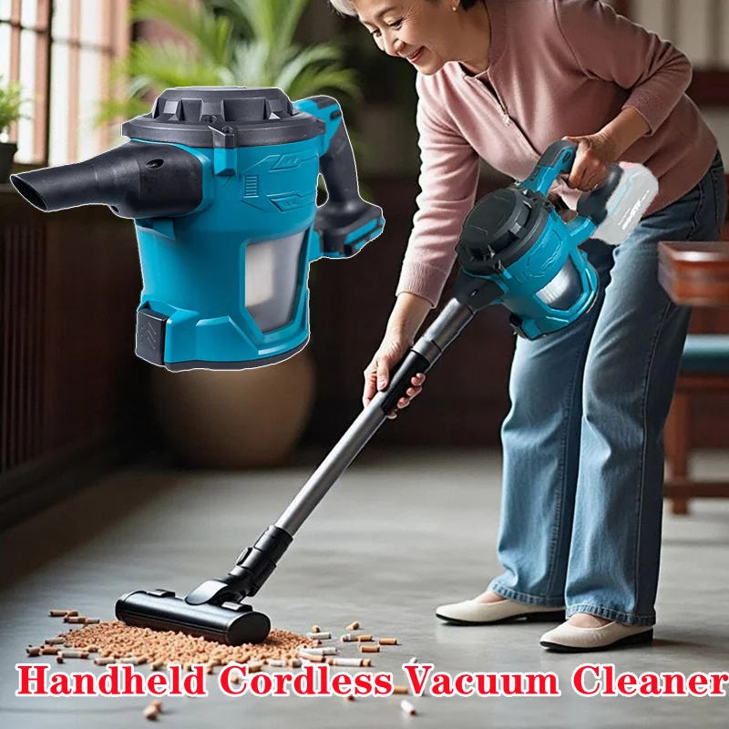 

Small Handheld Cordless Vacuum Cleaner High Suction Power Electric Vacuum Cleaner For Floor Carpet for Makita Battery