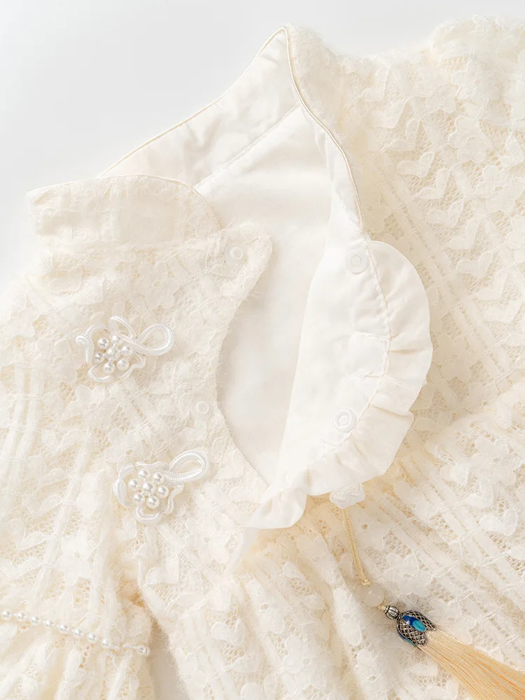 Combinaison à manches longues en dentelle pour bébé fille, Onesie, Vêtements de princesse, 1 mois, Printemps, Automne, 2022