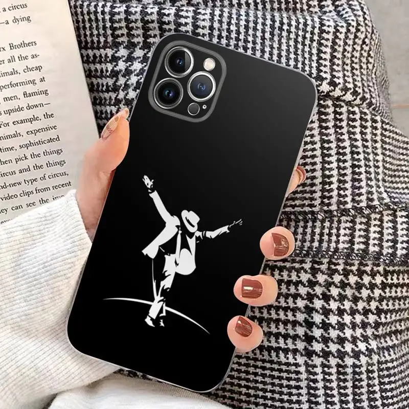 Michael Jackson Hot Singer Phone Case Silicone Soft for iphone 14 13 12 11 Pro Mini XS MAX 8 7 6 Plus X XS XR Cover