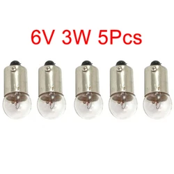 오토바이 속도계 LED 조명 전구, 혼다 ATC90, CT90, C70, CA175, CB100, CB125, CL100, CT110 용, 6V, 3W, 5 개, 10 개