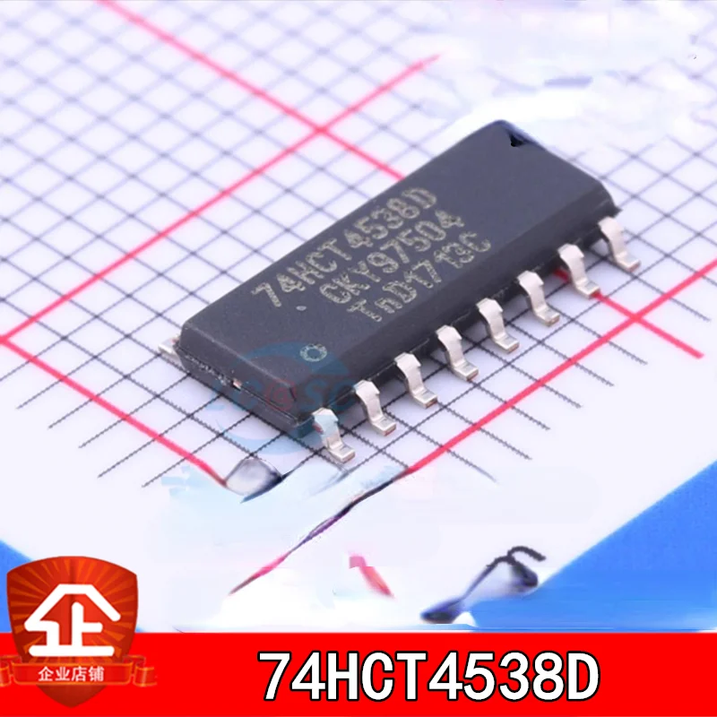 10pcs New and original 74HCT4538D SOIC-16 Monostable multivibrator 74HCT4538D SOIC-16