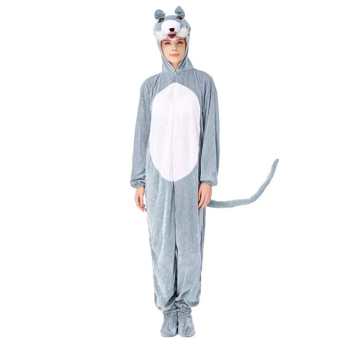 Adulte loween ey Mouse Cosplay Animal Costume Role-plang Thème Par eup Célébration Polyester Traditionnel Chinois C...