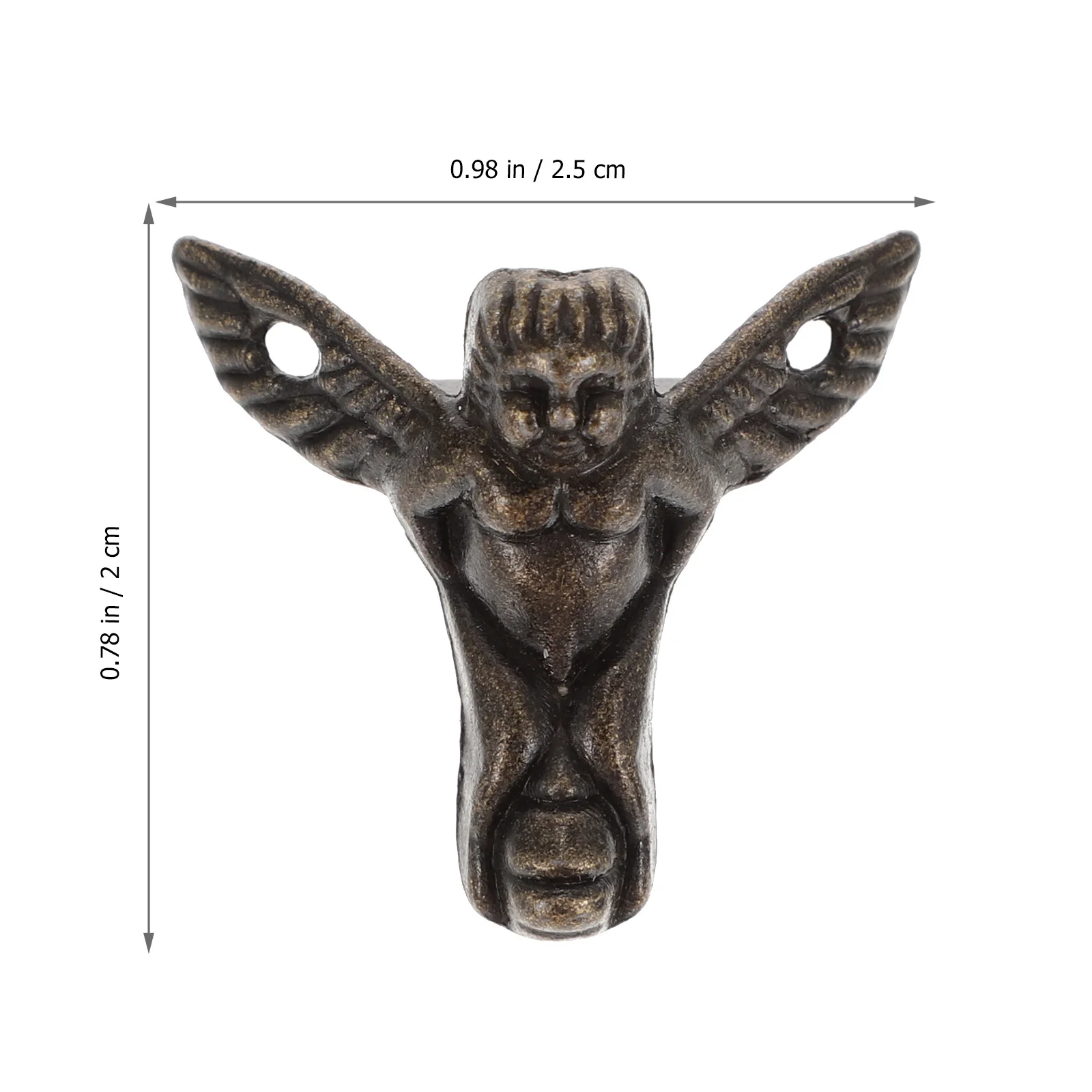 

20Pcs Vintage Style Wooden Box Feet Jewelry Case Legs Furniture Support Protective Base Feet Elegant Home Decoration