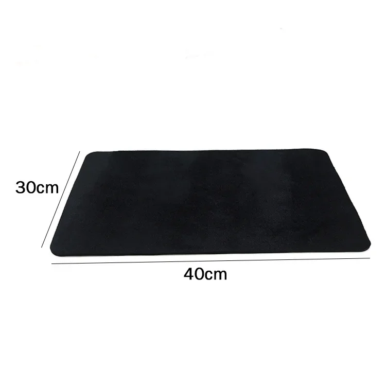 1pc Professional Close Up Poker Deck Card Mat ( Black ) Magic Tricks Illusions Accessories Gimmick Props Magicians Mat Pad