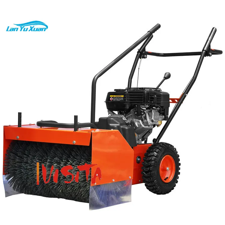 6.5 196cc 80cm Working Width Gasoline Snow Sweeper