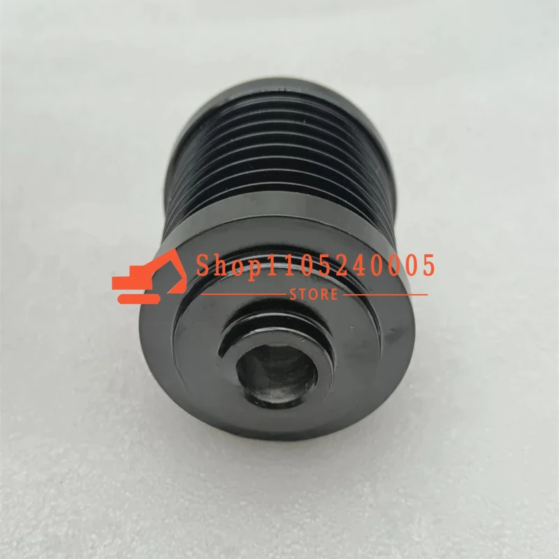 390-7340 C4.4 C6.6 Engine Groove Alternator Pulley 3907340 for Backhoe Loader 416E 420E 422E 444F 444E 450E 434E