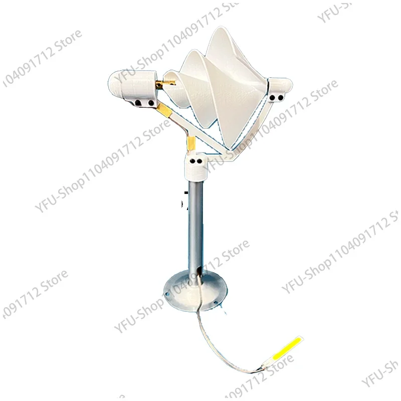 

Micro Spiral Wind Turbine Archimi Rose Model Micro Wind Start Scientific Experiment Power Generation Lamp