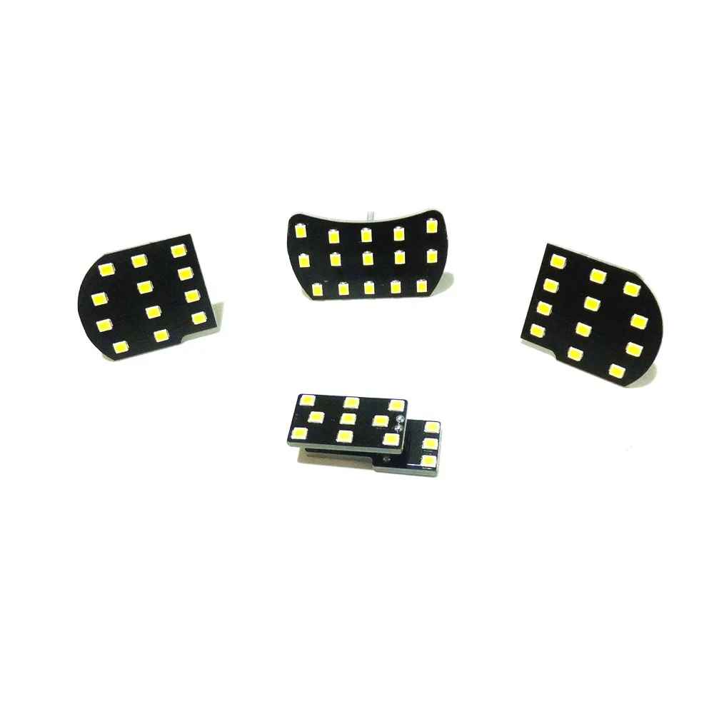 

July King Car Reading Lights Compatible with Chevrolet Cruze Buick Verano GT etc, 4 pcs 6000K LED Indoor Dome Map Light