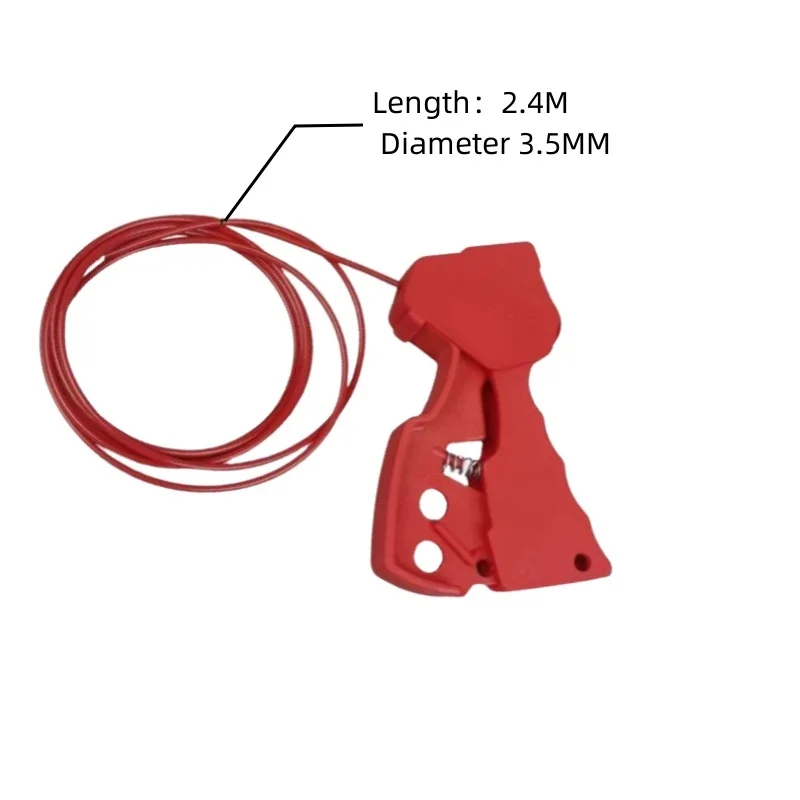 Kabel Lock-Out Apparaat Multipoint Power Source Isolatieapparaat Regelklep Elektrische Apparatuur Lock Onderhoud Loto Osha