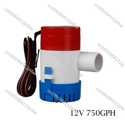 

12V 24V DC Submersible Bilge Pump 750GPH 3700GPH for Boats, Boat Drainage Pump, Marine Waterproof Pump