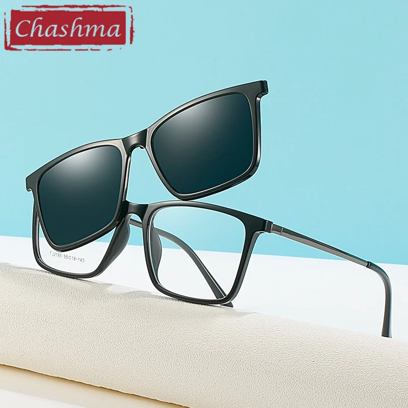 Men Driving Sunglasses Magnet Clip Gafas Polarized Cover Eyewear Women Fashion Optical Spectacle Prescription RX Glasses