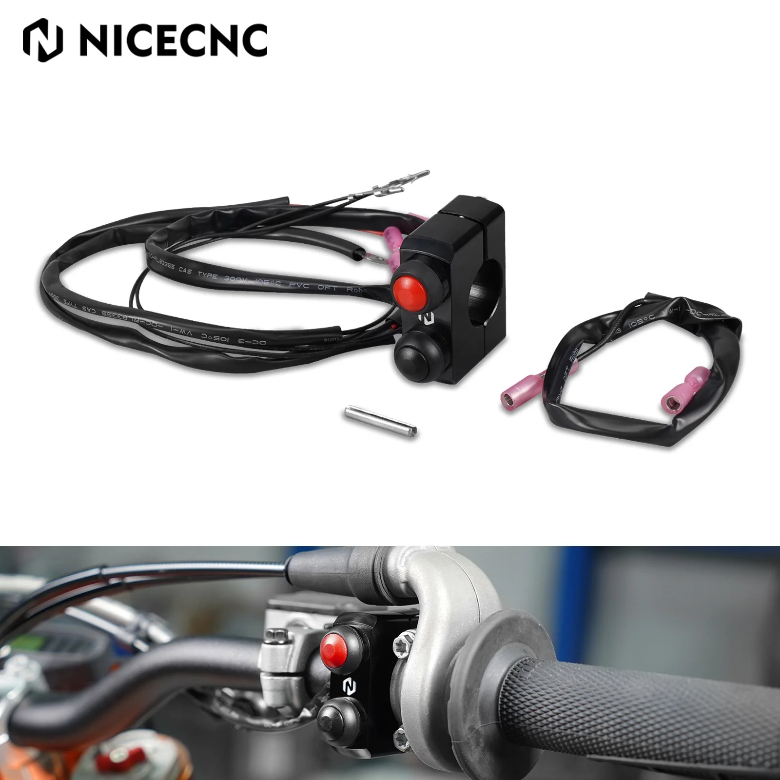 

For 2023 2022 2021 GasGas EC 300 EC 250 EX 300 Stop Start Kill Switch Button EC EX MC 250 300 250F 350F 450F ECF EXF MCF 250 450