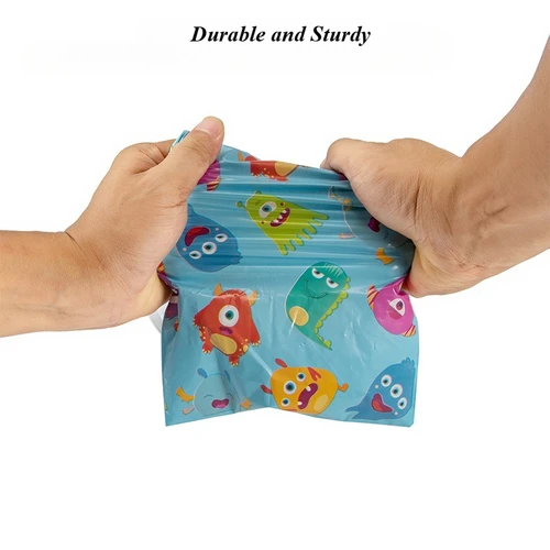 Imagen 2 del producto Bolsa de vómito desechable para niños, bolsas para el mareo de dibujos animados montadas en el coche, bolsa portátil para diarrrea, bolsas para orina, 4 unids/set