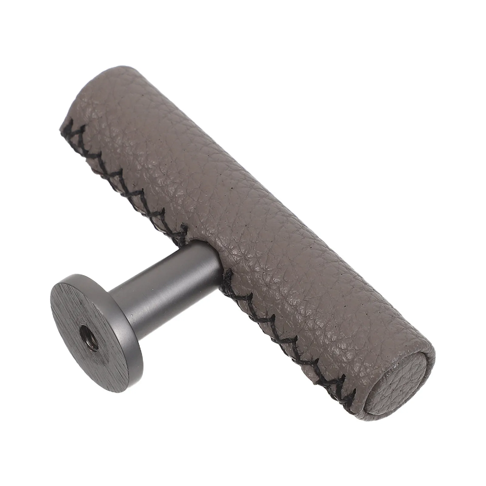 

Drawer Pull T Shaped Cabinet Handle Zinc Alloy PU Vintage Dresser Handles for Kitchen Office Wardrobe Furniture Hardware