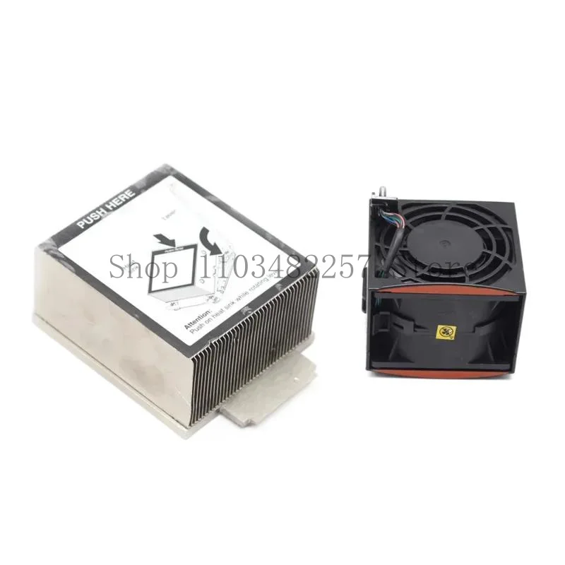 WYORESY Original for x3650 m4 x3650m4 cpu server cooling kit 81y6844 69y5611 94y6620 heat sink 94y6618 cooler one fan