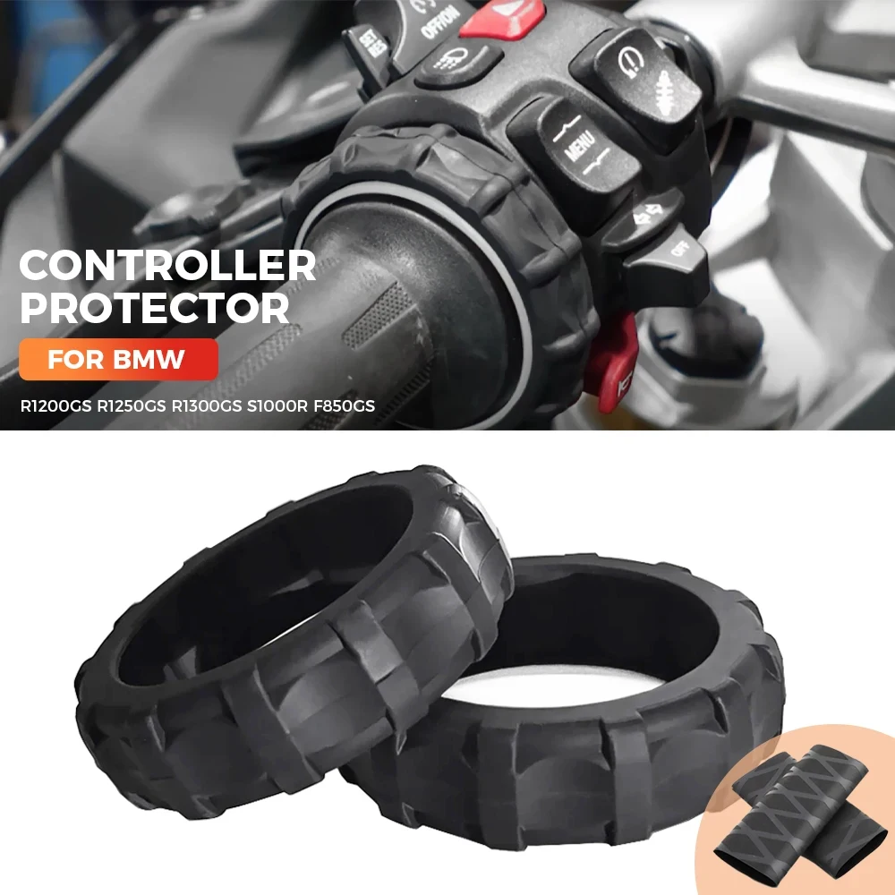 For BMW R1200GS R1250GS R1300GS S1000R F850GS LC ADV Adventure F900 MOTORRAD MULTI CONTROLLER PROTECTOR Rubber Cover for Handle