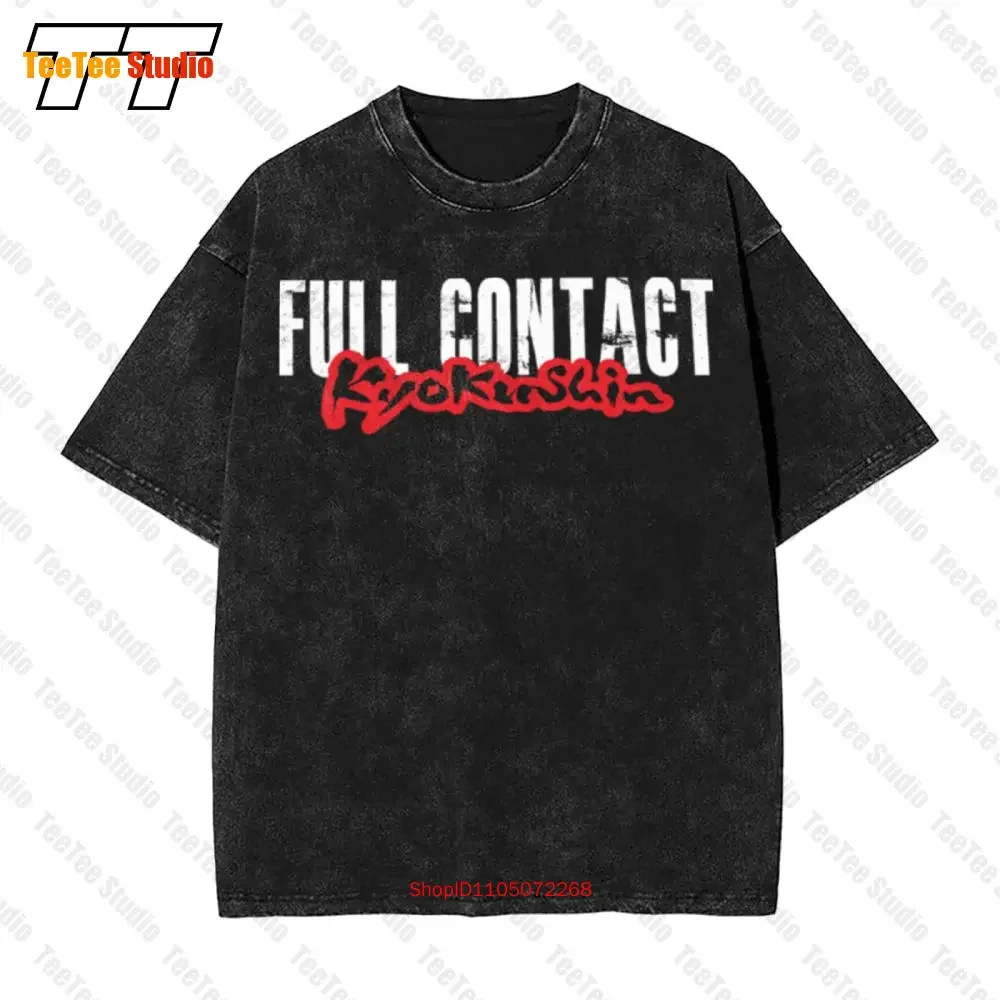 New Japan Mas Masutatsu Oyama Full Contact Kyokushin Kai Dojo Karate Vintage Oversized T-Shirt DFPD