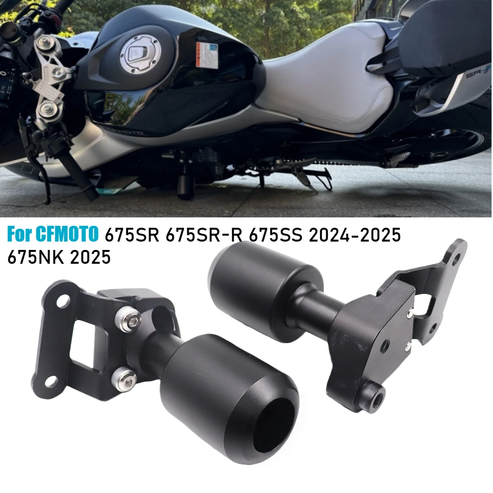 

For CFMOTO 675SR 675NK 675 Motorcycle Falling Protection Frame Slider Fairing Guard Crash Pad Protector Engine Protection Cover