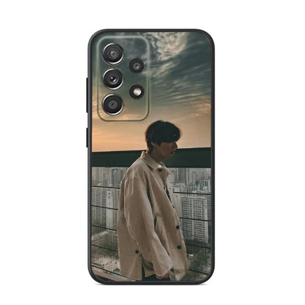 Actor L-Lee min ho Phone Case For Samsung S24,S23,S22,S21,S20,S10,S10E,S9 Plus FE Note 20 Ultra 10,9 Plus Black Case