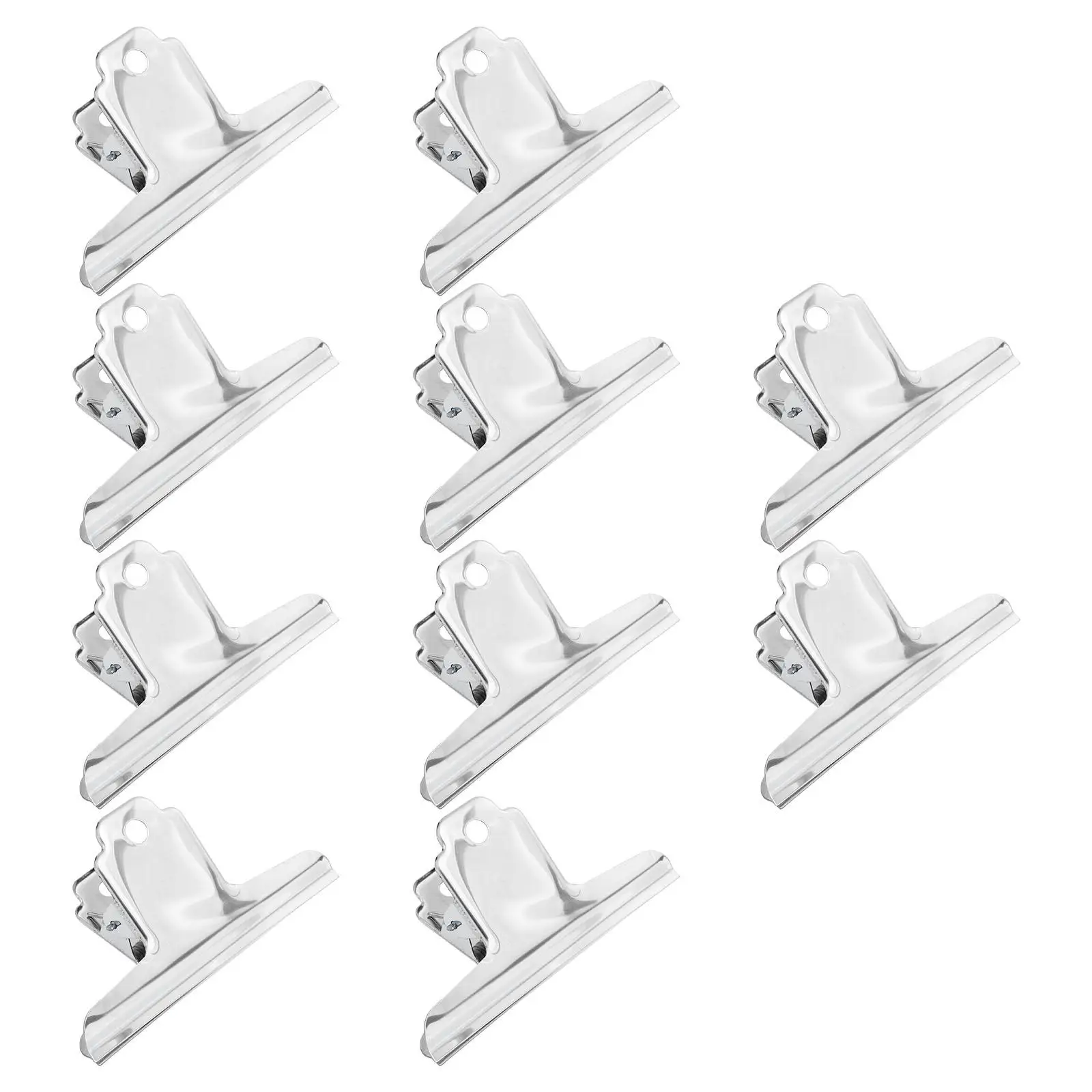 10 Pcs Stainless Steel Clothespins Spring Clips for Drying Home Clothes Pegs Windproof Sock Fixing newborn Storage Tools
