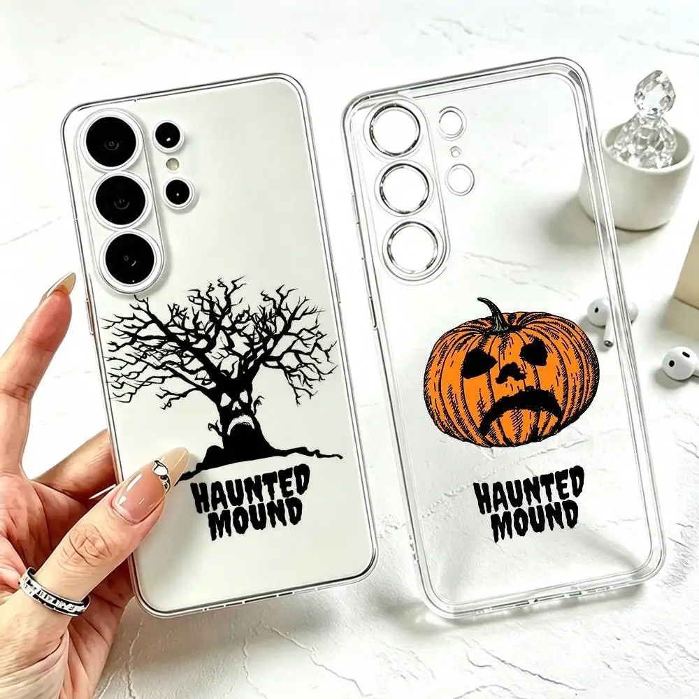 Sematary H-Haunted Mound  Phone Case For Samsung S25,S24,S21,S22,S23,S30,Ultra,S20,Plus,Fe Transparent Cover