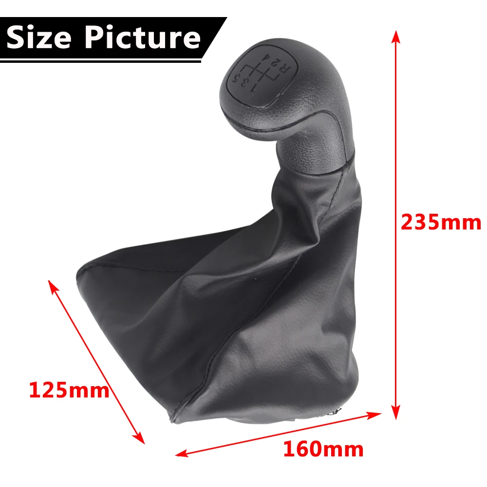 For Mercedes Benz VITO 638 W638 1996-2000 Hand Speed Gear Shift Knob Lever Shifter Gaiter Boot Cover Case Collar Car Styling Acc