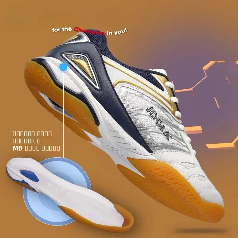 

JOOLA Badminton oes Men Women Profional Cetition Anti-slip Wear-resistant Breathable Rubber Sole Pong Sports oes