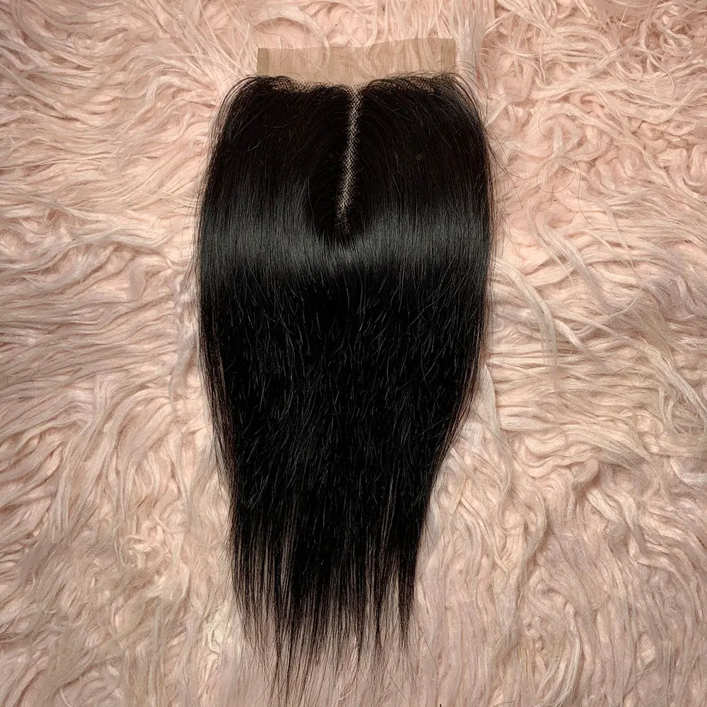 

Fancy Brazilian Straight Hair 4x4 Lace Closure Straight Human Hair Closure Only Cheap Hand and Machine Made Lace Closure